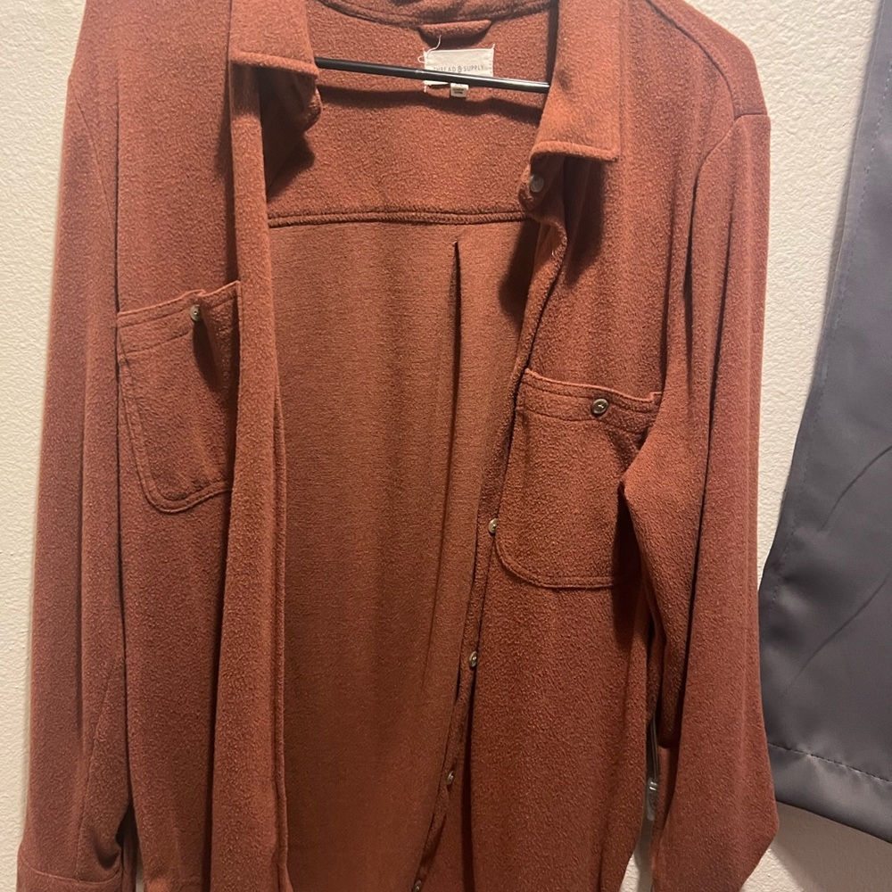 Women's Rust Jacket flannel